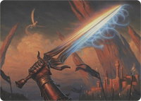 Sword of Truth and Justice (Art Series) - Art Series: Modern Horizons (ASMH1) #46 - Special Magic: The Gathering Trading Card
