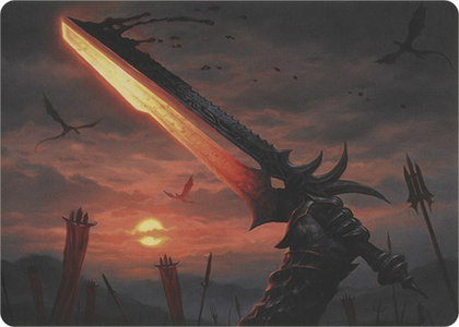 Sword of Sinew and Steel (Art Series) - Art Series: Modern Horizons (ASMH1) #47 - Special Magic: The Gathering Trading Card