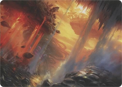 Prismatic Vista (Art Series) trading card from Art Series: Modern Horizons Prismatic Vista (Art Series) - Art Series: Modern Horizons Magic: The Gathering trading card