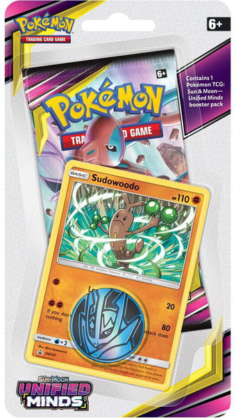 Unified Minds Single Pack Blister [Sudowoodo] - SM - Unified Minds Pokémon trading card