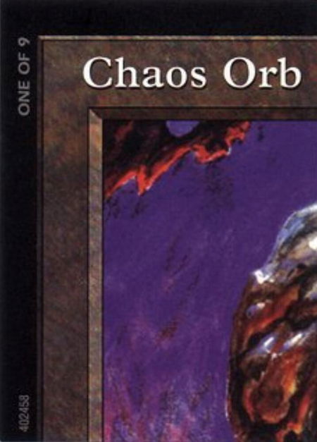 Chaos Orb (1 of 9) (Ultra Pro Puzzle Quest) - Media Promos Magic: The Gathering trading card