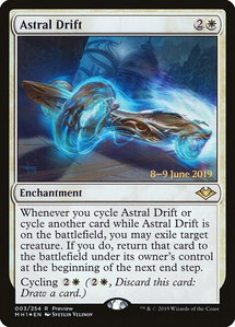 Astral Drift (Alternate Art) - Prerelease Cards (PRE) #3 - Promo Magic: The Gathering Trading Card