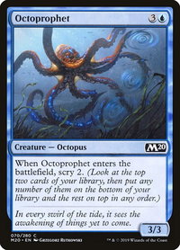 Octoprophet - Core Set 2020 (M20) #70 - Common Magic: The Gathering Trading Card