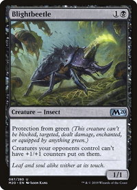 Blightbeetle - Core Set 2020 (M20) #87 - Uncommon Magic: The Gathering Trading Card