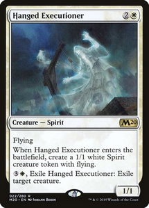 Hanged Executioner - Core Set 2020 (M20) #22 - Rare Magic: The Gathering Trading Card