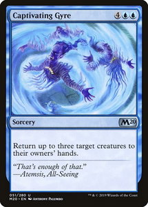Captivating Gyre - Core Set 2020 (M20) #51 - Uncommon Magic: The Gathering Trading Card