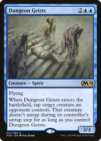 Dungeon Geists - Core Set 2020 (M20) #57 - Rare Magic: The Gathering Trading Card