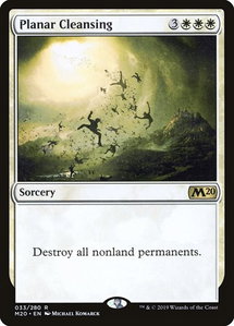 Planar Cleansing - Core Set 2020 (M20) #33 - Rare Magic: The Gathering Trading Card