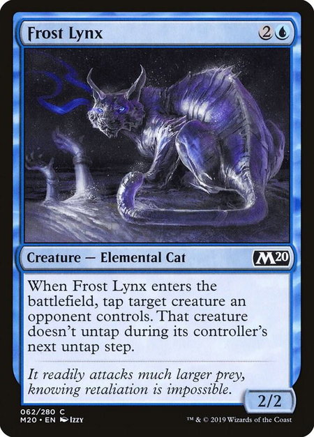 Frost Lynx - Core Set 2020 Magic: The Gathering trading card