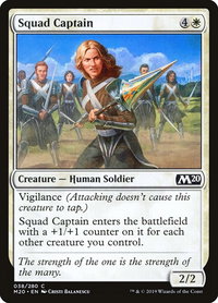 Squad Captain - Core Set 2020 (M20) #38 - Common Magic: The Gathering Trading Card