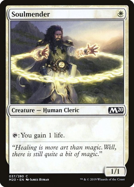 Soulmender - Core Set 2020 Magic: The Gathering trading card