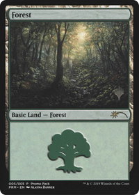 Forest - Promo Pack: Core Set 2020 (PPM20) #5 - Promo Magic: The Gathering Trading Card