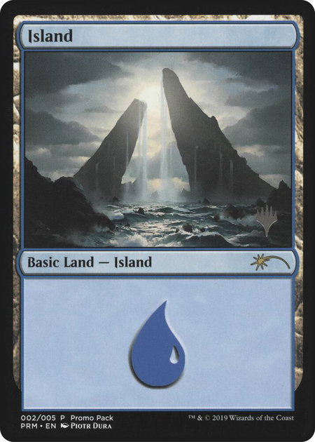Island - Promo Pack: Core Set 2020 Magic: The Gathering trading card