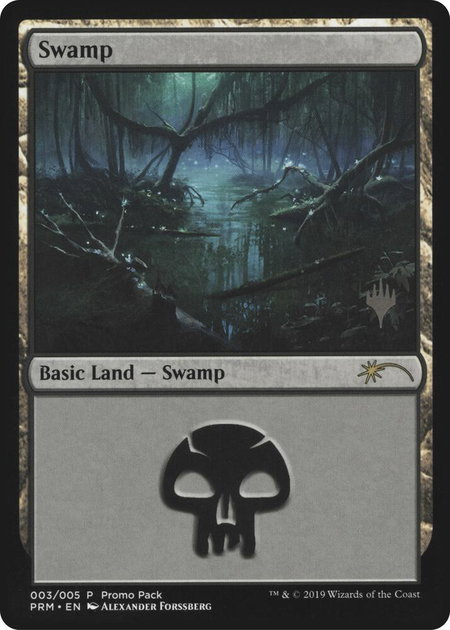 Swamp - Promo Pack: Core Set 2020 Magic: The Gathering trading card