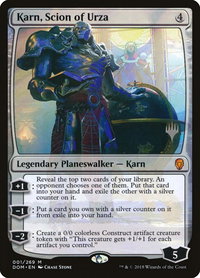 Karn, Scion of Urza - Promo Pack: Core Set 2020 (PPM20) #1p - Mythic Magic: The Gathering Trading Card