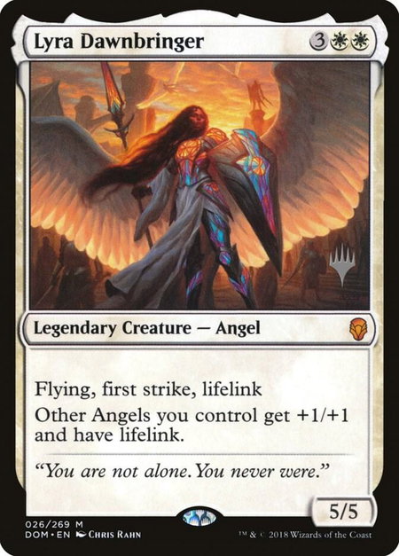 Lyra Dawnbringer - Promo Pack: Core Set 2020 Magic: The Gathering trading card