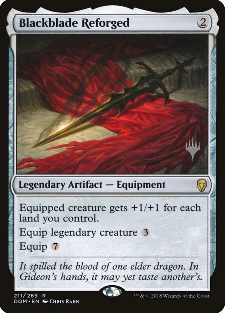 Blackblade Reforged - Promo Pack: Core Set 2020 Magic: The Gathering trading card