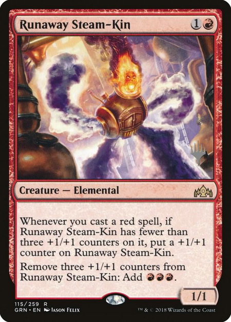 Runaway Steam-Kin - Promo Pack: Core Set 2020 Magic: The Gathering trading card