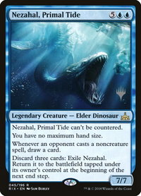 Nezahal, Primal Tide - Promo Pack: Core Set 2020 (PPM20) #45p - Rare Magic: The Gathering Trading Card