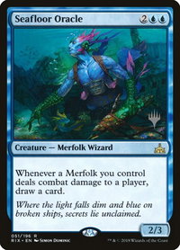 Seafloor Oracle - Promo Pack: Core Set 2020 (PPM20) #51p - Rare Magic: The Gathering Trading Card