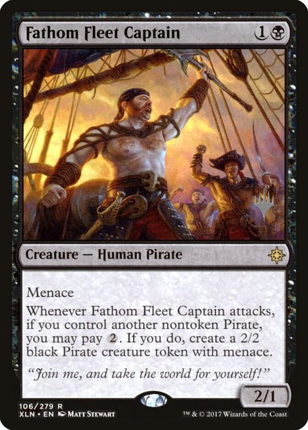Fathom Fleet Captain - Promo Pack: Core Set 2020 Magic: The Gathering trading card