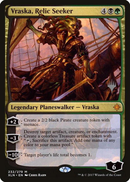 Vraska, Relic Seeker - Promo Pack: Core Set 2020 Magic: The Gathering trading card