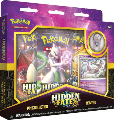 Hidden Fates Pin Collection [Mewtwo] - Hidden Fates Pokémon trading card
