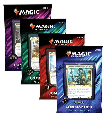 Commander 2019 - Set of 4 - Commander 2019 Magic: The Gathering trading card