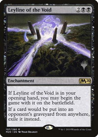Leyline of the Void - Promo Pack: Core Set 2020 (PPM20) #107p - Rare Magic: The Gathering Trading Card