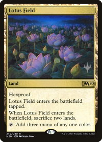 Lotus Field - Promo Pack: Core Set 2020 (PPM20) #249p - Rare Magic: The Gathering Trading Card