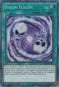 Vision Fusion - Battles of Legend: Hero's Revenge (BLHR) #BLHR-EN012 - Secret Rare YuGiOh Trading Card