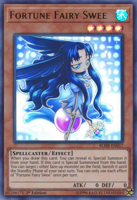 Fortune Fairy Swee - Battles of Legend: Hero's Revenge YuGiOh trading card