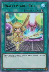 Unacceptable Result - Battles of Legend: Hero's Revenge (BLHR) #BLHR-EN020 - Ultra Rare YuGiOh Trading Card