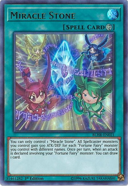 Miracle Stone - Battles of Legend: Hero's Revenge YuGiOh trading card