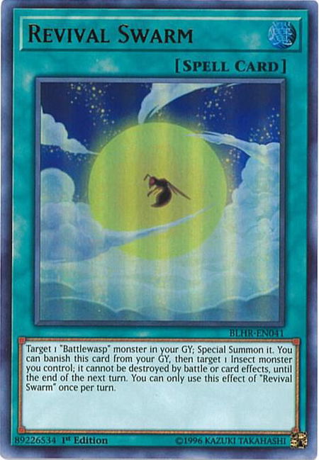Revival Swarm - Battles of Legend: Hero's Revenge YuGiOh trading card