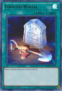 Foolish Burial - Battles of Legend: Hero's Revenge (BLHR) #BLHR-EN057 - Ultra Rare YuGiOh Trading Card