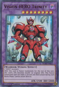 Vision HERO Trinity - Battles of Legend: Hero's Revenge (BLHR) #BLHR-EN062 - Ultra Rare YuGiOh Trading Card