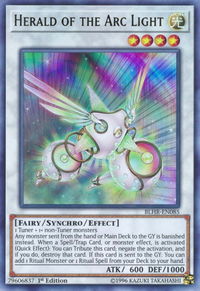 Herald of the Arc Light - Battles of Legend: Hero's Revenge (BLHR) #BLHR-EN085 - Ultra Rare YuGiOh Trading Card