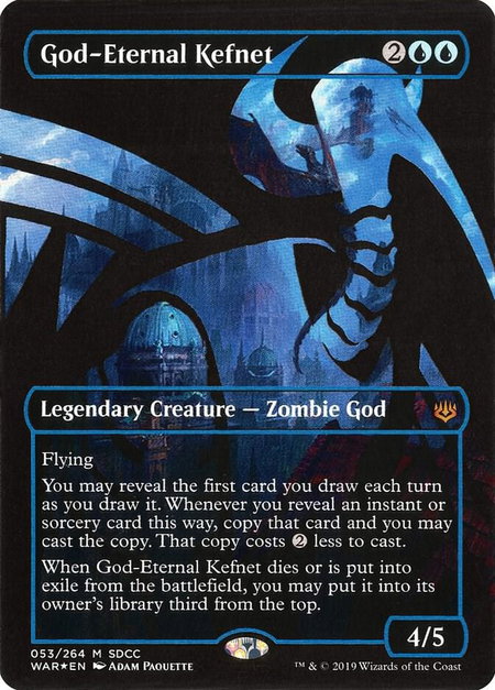 God-Eternal Kefnet (SDCC 2019 Exclusive) - Media Promos Magic: The Gathering trading card