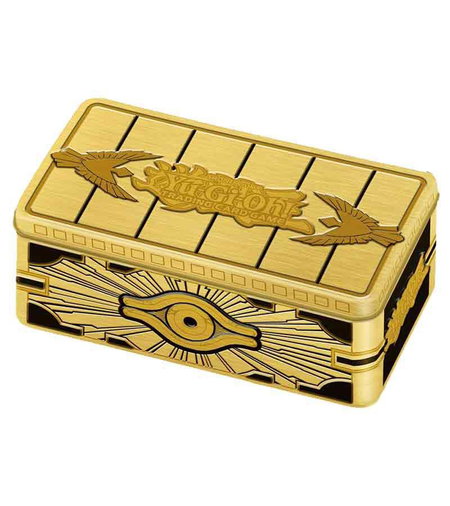 2019 Gold Sarcophagus Tin - 2019 Gold Sarcophagus Tin YuGiOh trading card