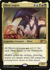 Sliver Legion - Judge Promos (JDG) #2 - Promo Magic: The Gathering Trading Card