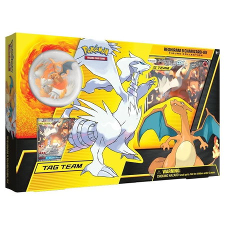 Reshiram & Charizard GX Figure Collection - SM - Unbroken Bonds Pokémon trading card