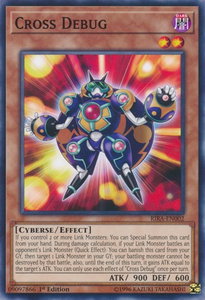 Cross Debug - Rising Rampage (RIRA) #RIRA-EN002 - Common / Short Print YuGiOh Trading Card