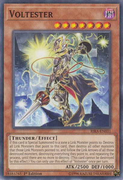 Voltester - Rising Rampage YuGiOh trading card