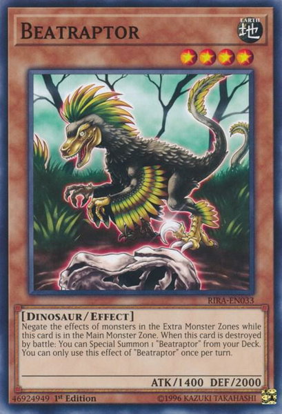 Beatraptor - Rising Rampage YuGiOh trading card