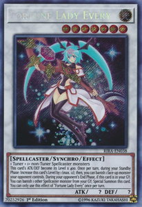 Fortune Lady Every - Rising Rampage (RIRA) #RIRA-EN038 - Secret Rare YuGiOh Trading Card