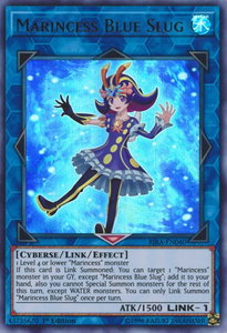 Marincess Blue Slug - Rising Rampage (RIRA) #RIRA-EN040 - Ultra Rare YuGiOh Trading Card