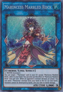 Marincess Marbled Rock - Rising Rampage (RIRA) #RIRA-EN042 - Secret Rare YuGiOh Trading Card