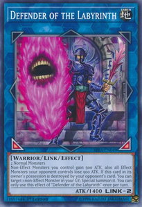 Defender of the Labyrinth - Rising Rampage (RIRA) #RIRA-EN049 - Common / Short Print YuGiOh Trading Card