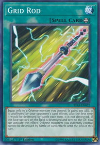 Grid Rod - Rising Rampage (RIRA) #RIRA-EN052 - Common / Short Print YuGiOh Trading Card